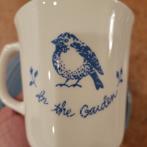 Corning USA "In The Garden" Bird Coffee Cup Mug ~ Cottage ~FINAL PRICE - Picture 5 of 10